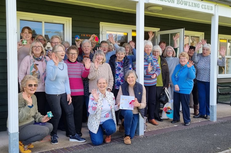 Members of Powys Brecknock WI enjoyed a hands-on craft workshop in Brecon, learning felting and crochet from expert tutors