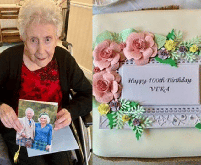 Brecon's Vera marks 100th birthday in style!