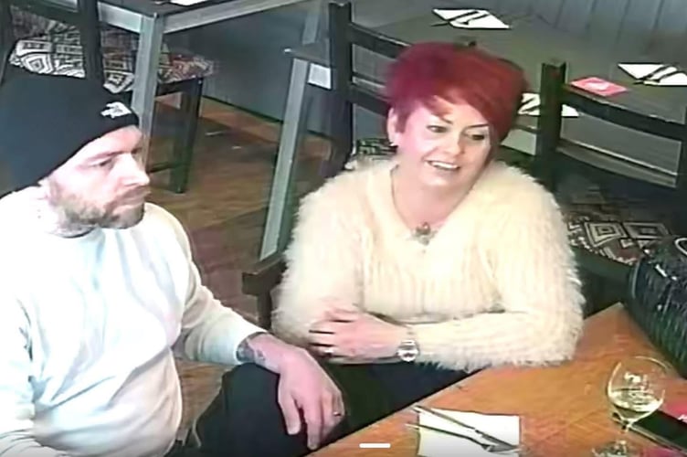 A pub in Rhayader has put an appeal online to search for two people who left without paying their food bill, totalling over £90. 