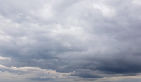 Overcast skies today and partly cloudy tomorrow