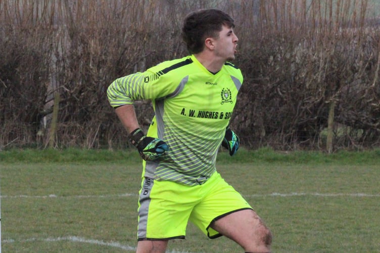 Radnor Valley goalkeeper Otto Jones saved two penaltes in the shoot-out