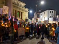 Brecon walks to Reclaim the Night