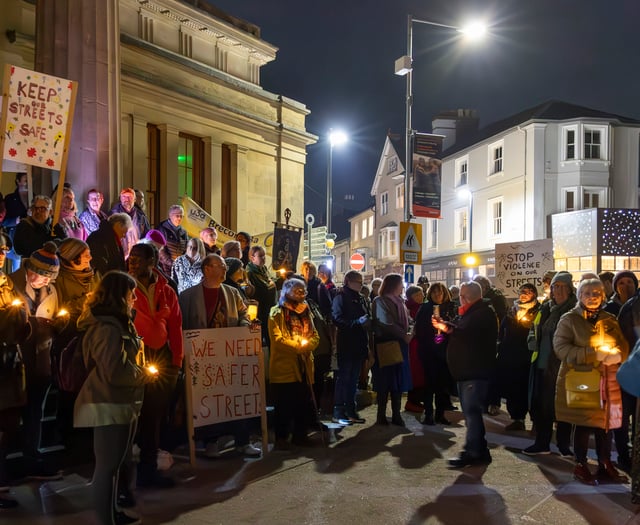 Brecon walks to Reclaim the Night