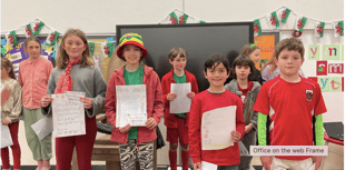 Hay pupils shine at school Eisteddfod