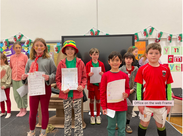 Hay pupils shine at school Eisteddfod