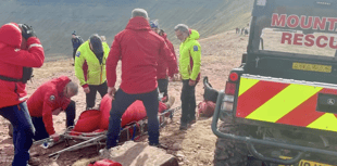 Rescue teams receive two weekend callouts for ankle injuries