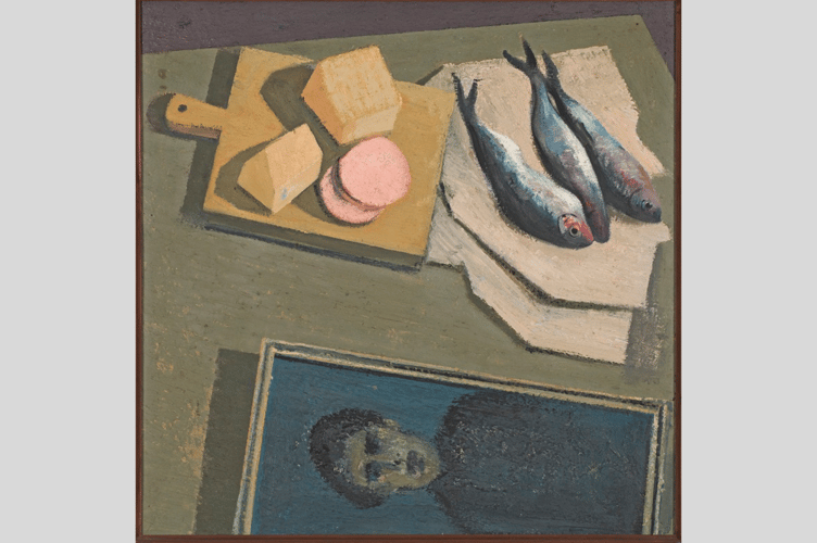Charles Burton - Food and Portrait of Morgan