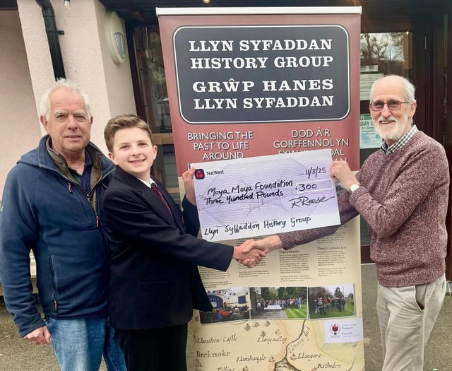 History group’s raffle boosts rare disease research