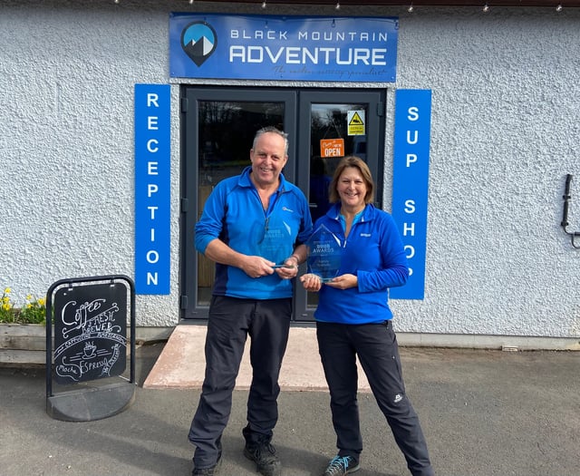 Outdoor activity centre scoops up awards
