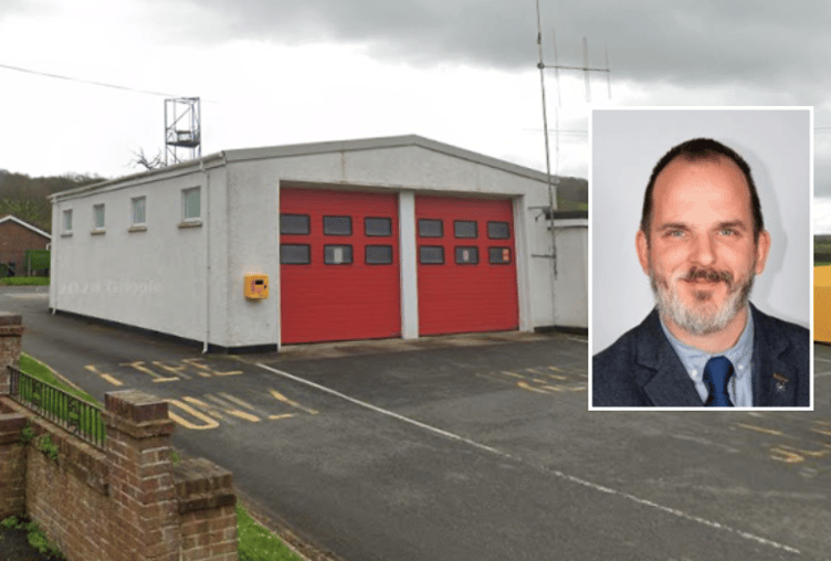 Hay Fire Station - Cllr Gareth Ratcliffe