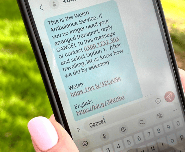 Welsh Ambulance Service launches updated SMS service