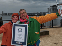 1,300 volunteers join record river clean-up