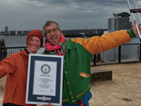 1,300 volunteers join record river clean-up