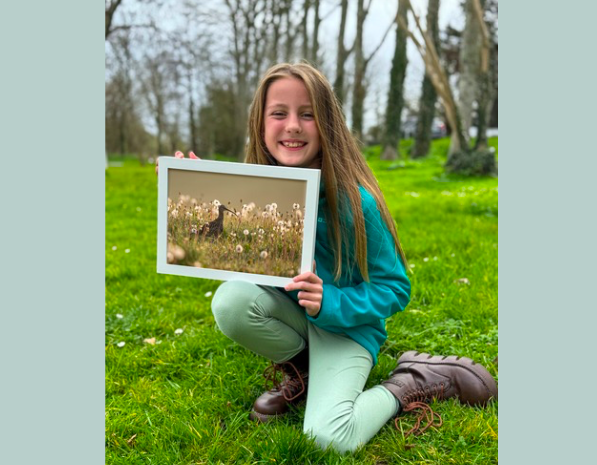 Jamie, 9, snaps up national photography award
