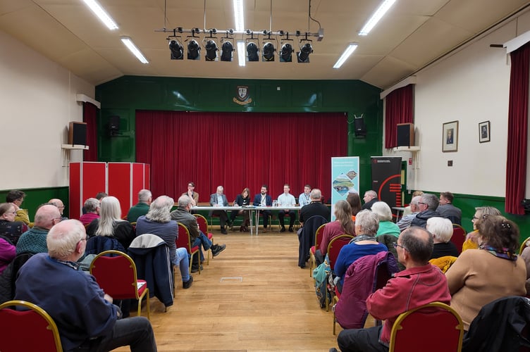 The public meeting was held at Llanwrtyd's Victoria Hall
