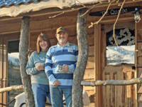 New Mid Wales holiday cabin opens its doors