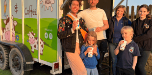 Town council unveils local milk bar at playground