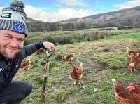 Dan Lydiate’s egg business gets boost from Powys grant