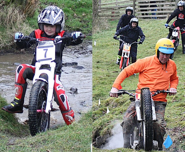 Narrow wins and dominant rides at Mid Wales trials round three
