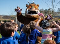 Gruffalo's visit marks 50 days to Hay Festival