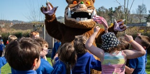 Gruffalo's visit marks 50 days to Hay Festival