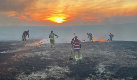 Warning as grass fires soar to 3,474 in Wales last year