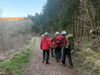 Rescue team experience busy end to March