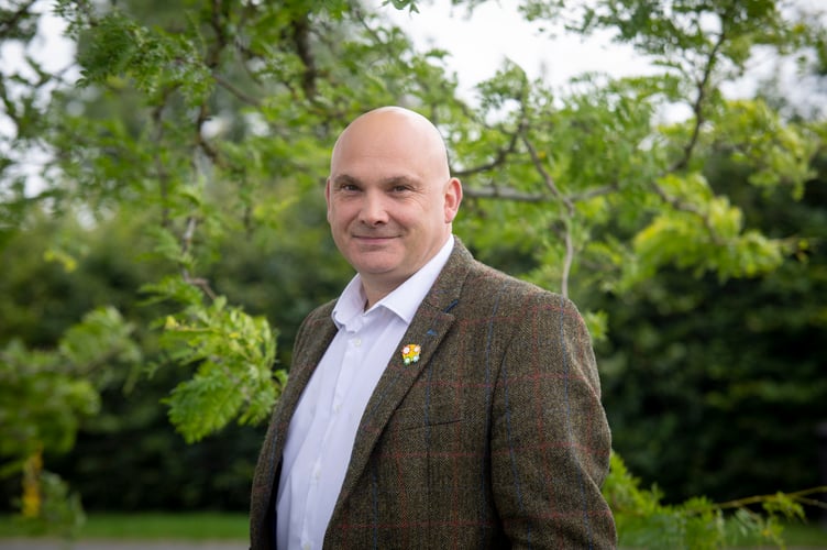 Wales Care Awards 2019; Pictured  is Nick Evans (Leadership and management in supported living or small group community living award) Cymryd Rhan, Llandrindod Wells.                Picture Mandy Jones