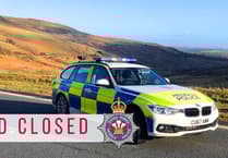 A44 closed due to collision this afternoon