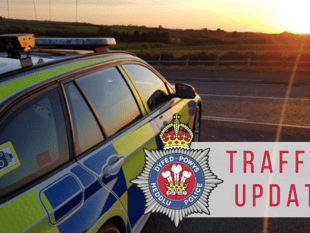 One taken to hospital after car collides with telephone pole