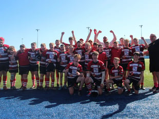 Brecon Under 13s make history to reach Cardiff cup final