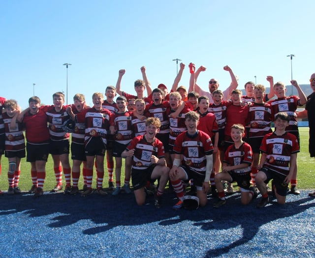 Brecon Under 13s make history to reach Cardiff cup final
