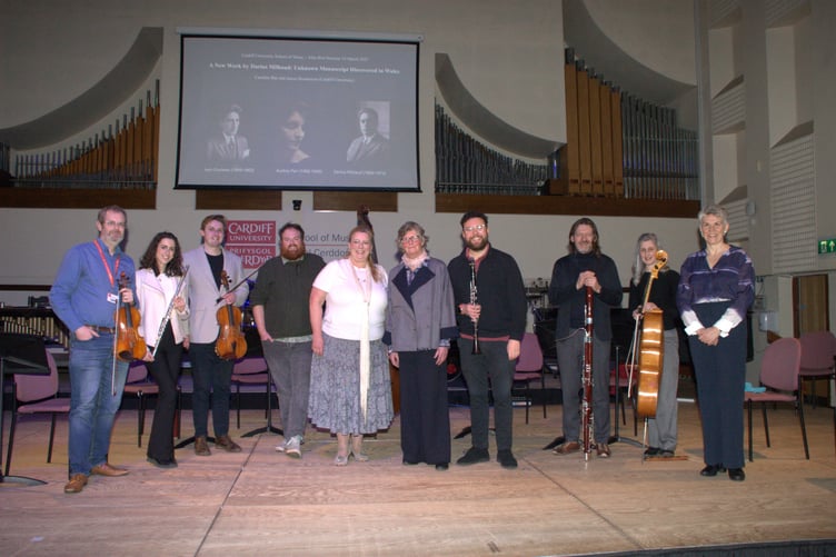 Left to right: Robert Fokkens, Gabbi Alberti, Charles Bodman-Whittaker, Jordan Williams, Caroline Rae, Laetitia Jack, James Brookmyre, Jaroslaw Augustiniak, Claudine Cassidy, Clair Rowden