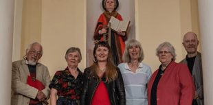 Sculpture of Wales’ first woman mayor unveiled in Brecon