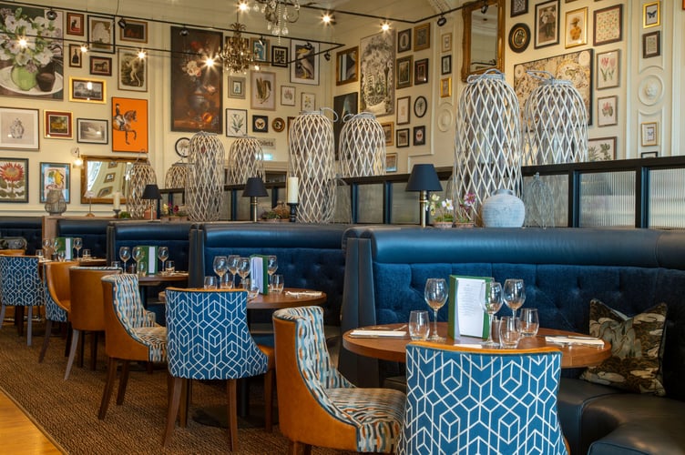 The newly transformed restaurant