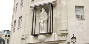 BBC reinstalls controversial artist's sculpture after attack