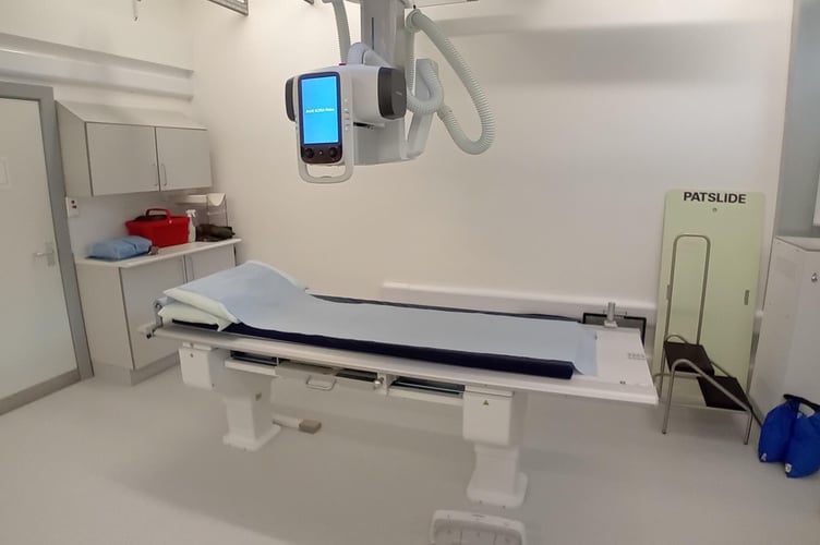 The new X-ray unit at Newtown