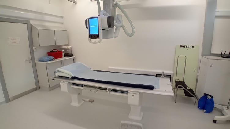 The new X-ray unit at Newtown