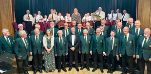 Brass and voices in unite for concert