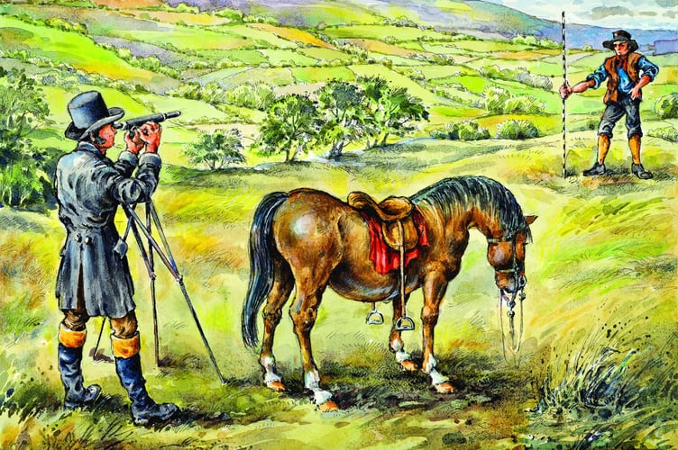 Surveying the canal