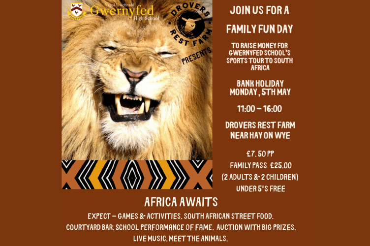 Join in with the fun at the family day at Drovers Rest Farm on May 5