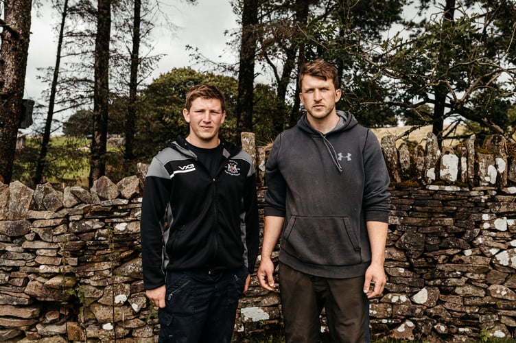 Welsh beef farmers Ben and Ethan Williams