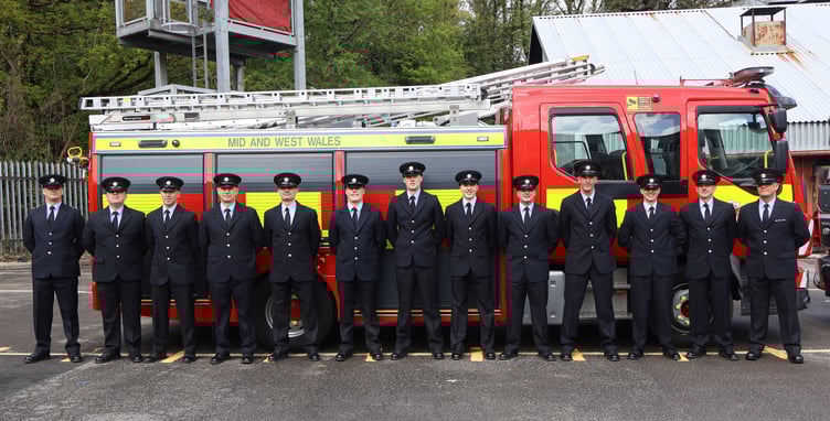 The latest group of recruits from Squad 01/25 proudly graduate after completing 14 weeks of rigorous training