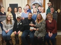 Darts players raise £450 for Blood Bikes Wales