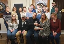 Darts players raise £450 for Blood Bikes Wales