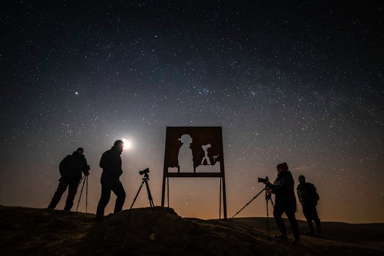 The Alyn Wallace installation in the Elan Valley.