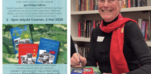 Trilogy book launch for Hay author