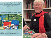 Trilogy book launch for Hay author