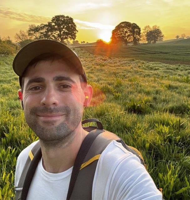 Dad's 177-mile trek for children with brain cancer