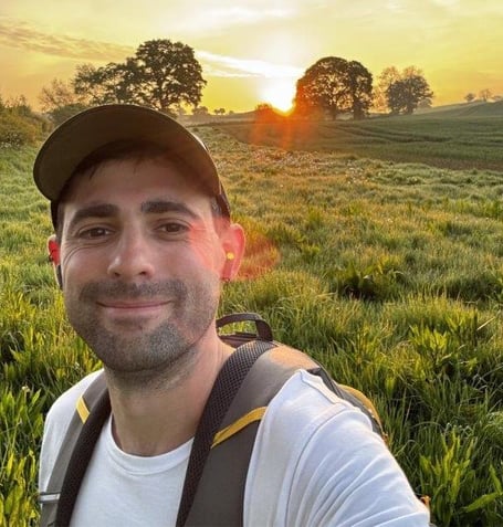 Chris Butler, marketing manager at Radnor Hills, is preparing to walk the 177-mile Offa’s Dyke trail in just six days to raise money for Abbie’s Army